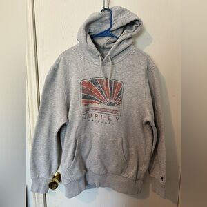 Hurley hooded sweatshirt size large